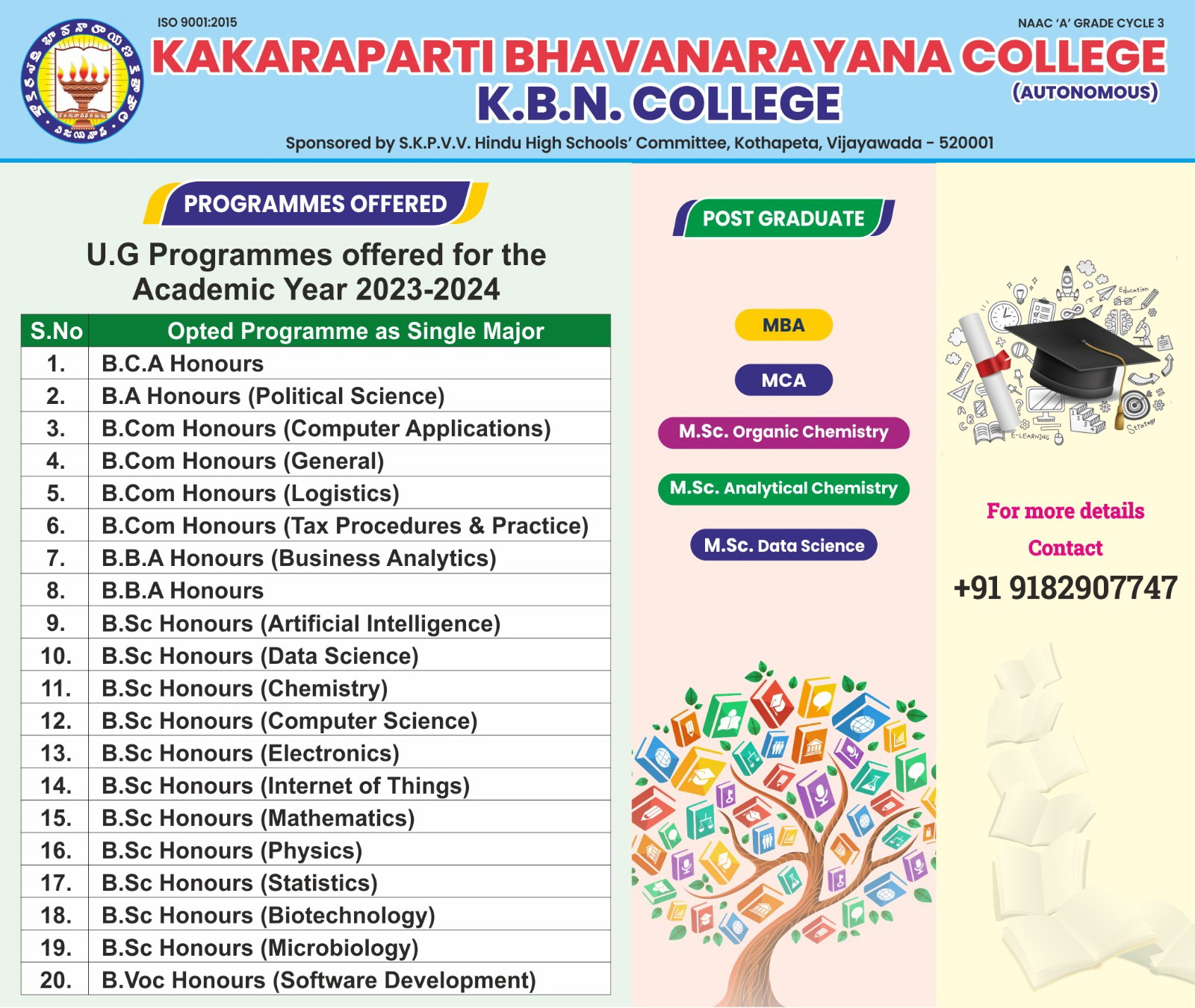 Kakaraparti Bhavanarayana Kbn Collegeautonomous Vijayawada